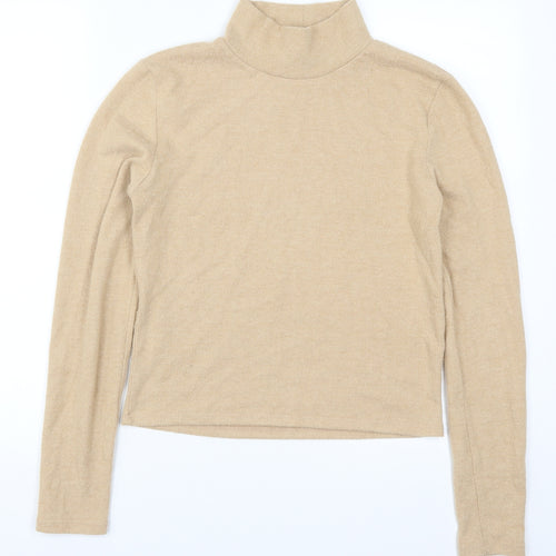 Zara Womens Beige   Pullover Jumper Size L