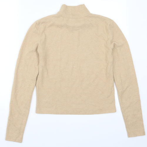 Zara Womens Beige   Pullover Jumper Size L