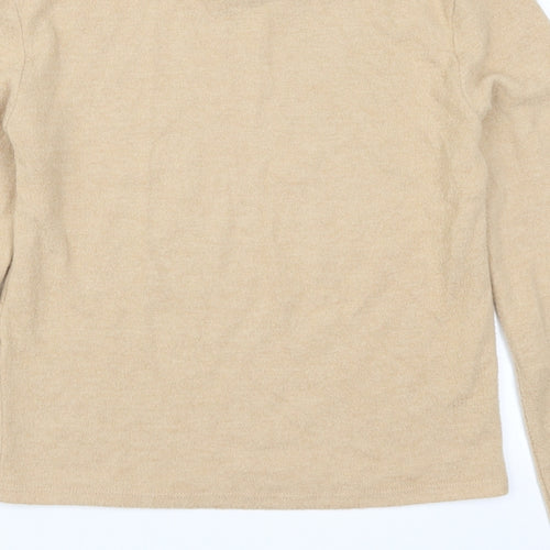 Zara Womens Beige   Pullover Jumper Size L
