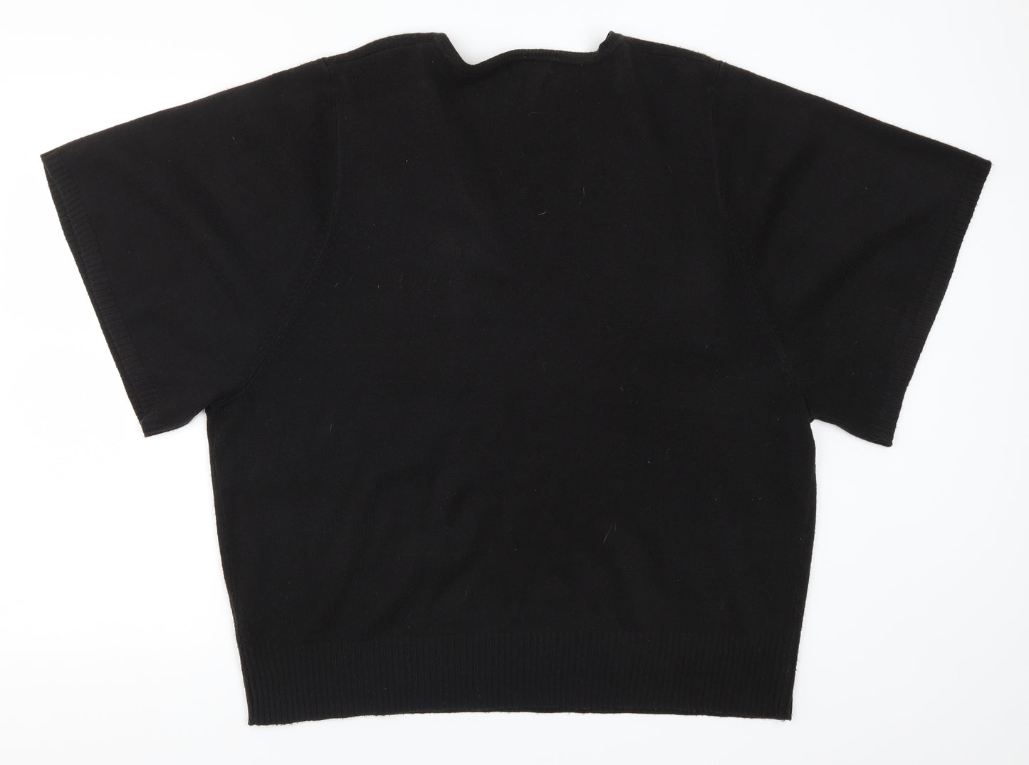 South Womens Black   Pullover Jumper Size 22