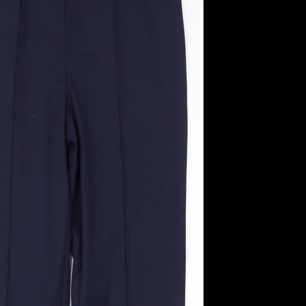 Papaya Womens Blue   Trousers  Size 14 L26 in