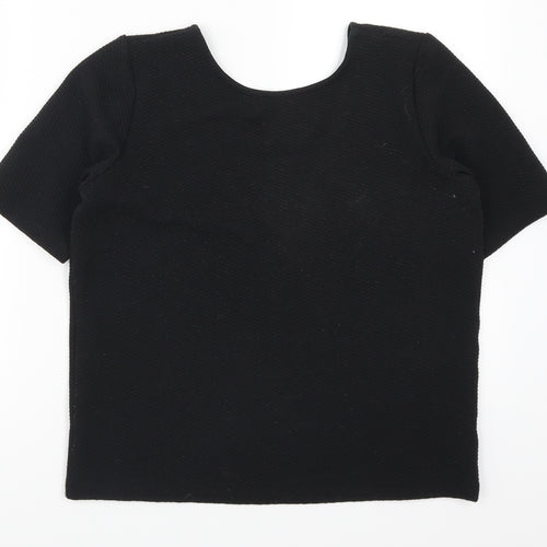 ASOS Womens Black   Basic T-Shirt Size 10