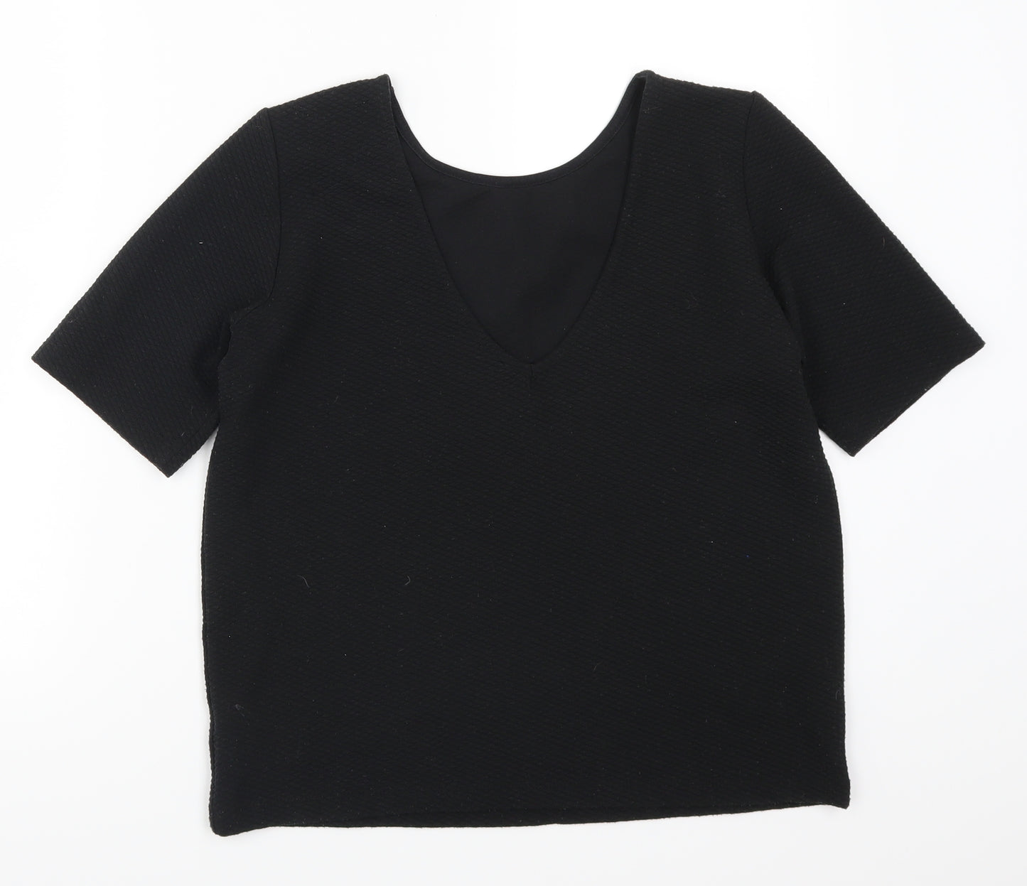 ASOS Womens Black   Basic T-Shirt Size 10