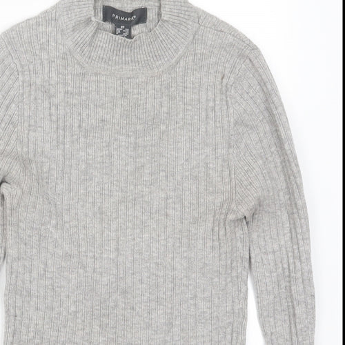 Primark Womens Grey   Pullover Jumper Size 6
