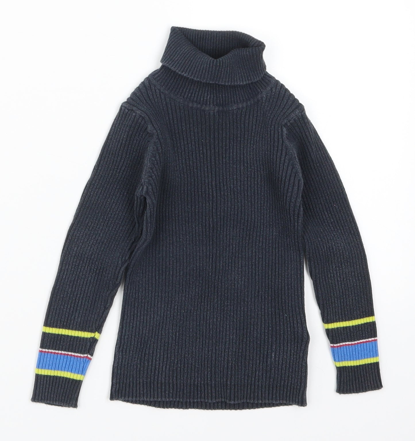 NEXT Boys Blue Striped  Pullover Jumper Size 2-3 Years