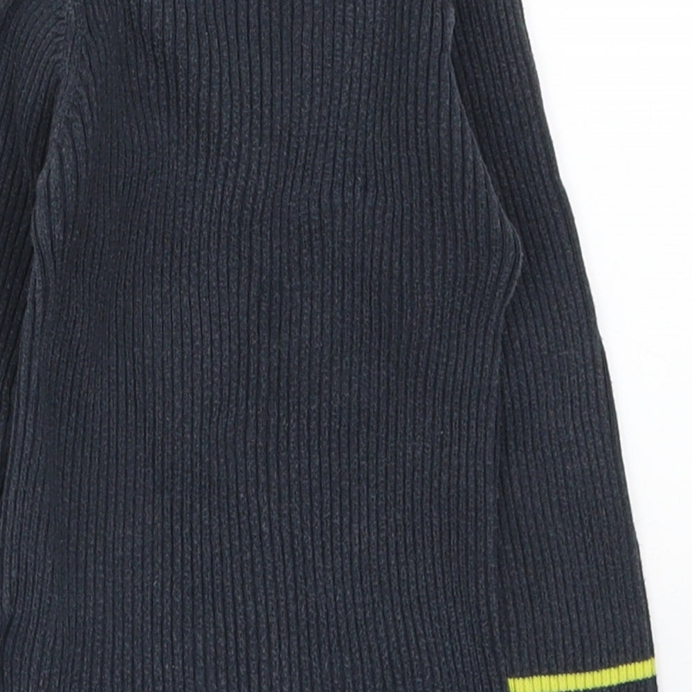 NEXT Boys Blue Striped  Pullover Jumper Size 2-3 Years