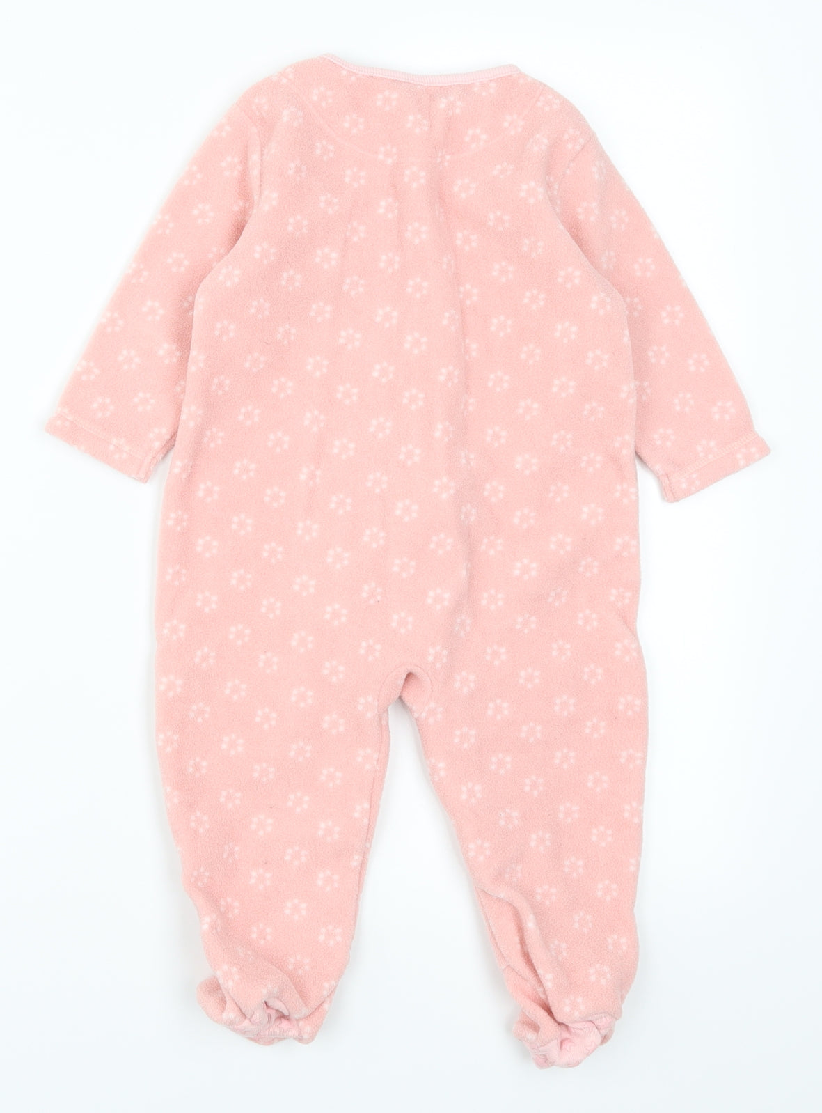 Mothercare Girls Pink Geometric  Cami One Piece Size 9-12 Months  - Shooting Star Cat Ufo