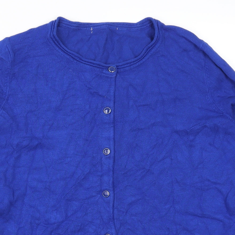 TU Womens Blue   Cardigan Jumper Size 12