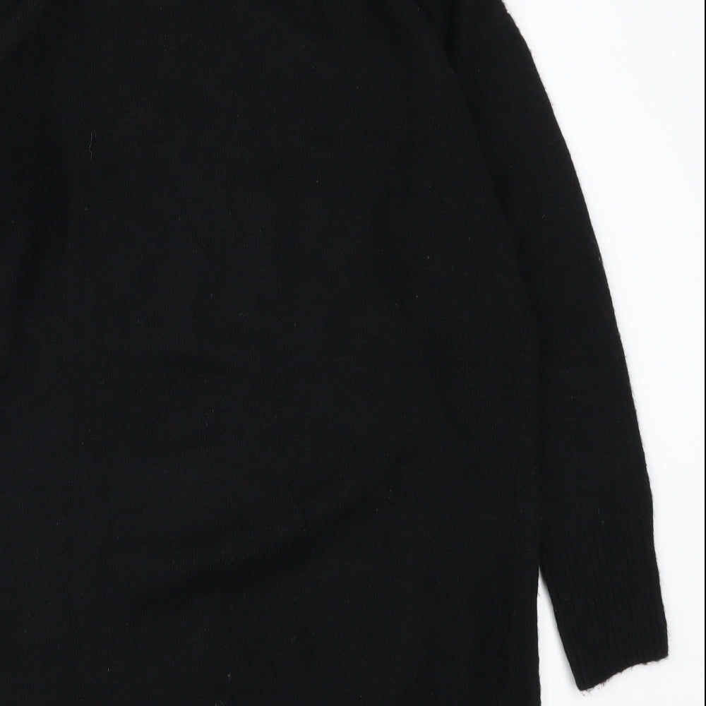 H&M Womens Black   Pullover Jumper Size S