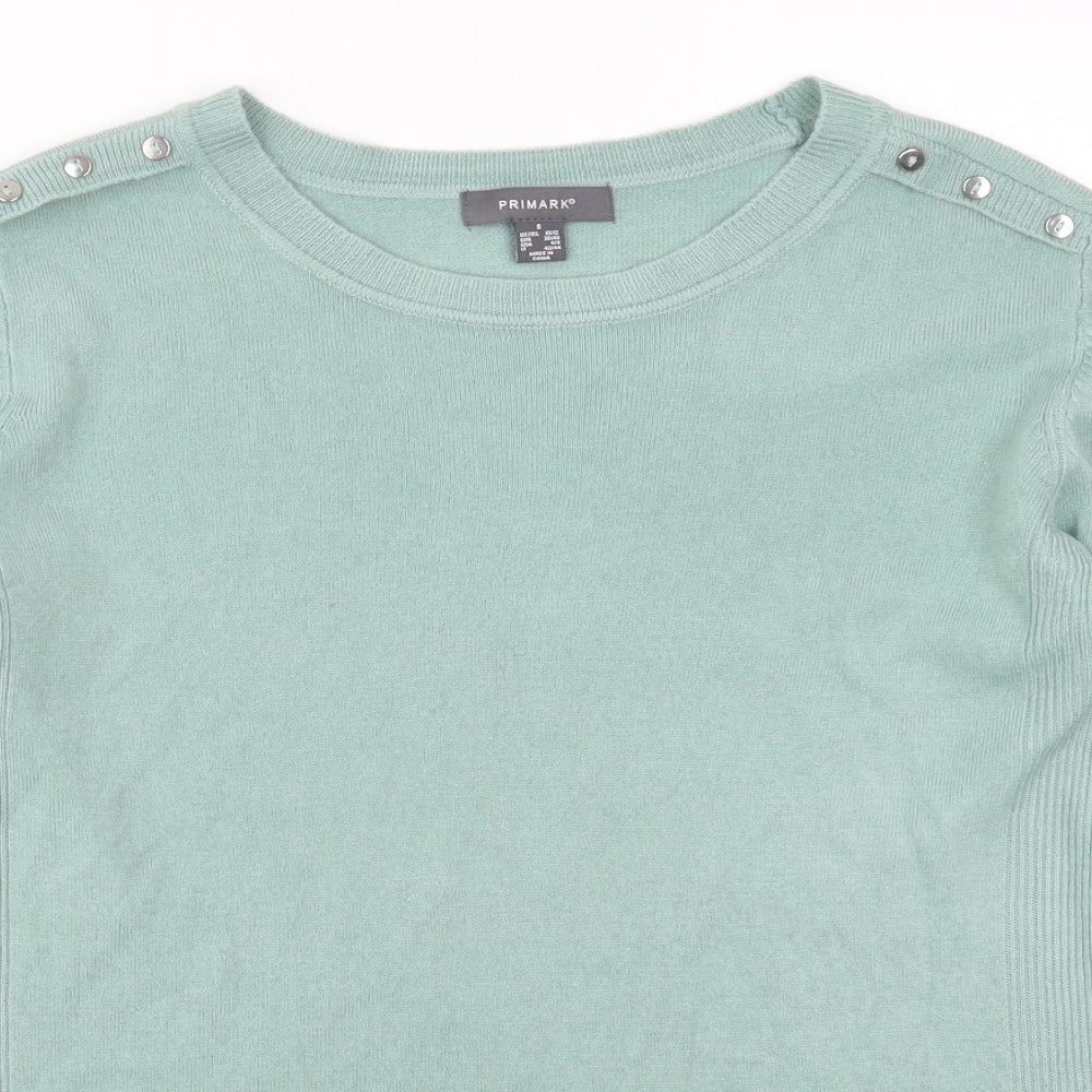 Primark Womens Green   Pullover Jumper Size 10