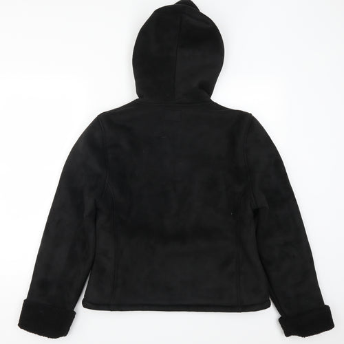 Papaya Womens Black   Jacket Coat Size 12