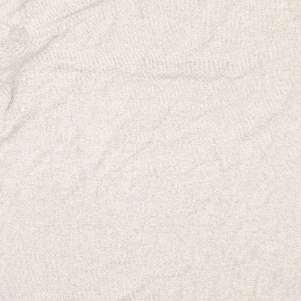 Marks and Spencer Womens Beige   Basic T-Shirt Size 10