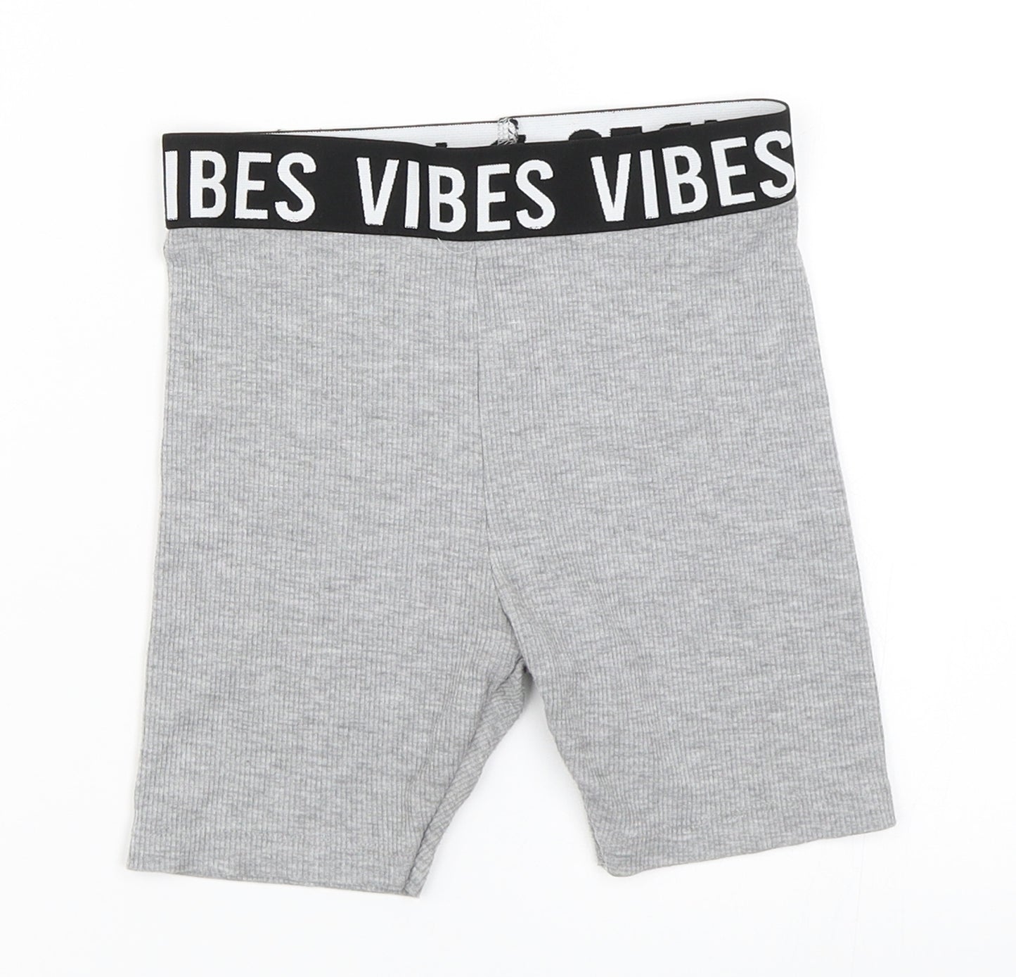 Primark Girls Grey   Compression Shorts Size 7-8 Years - Cycle shorts