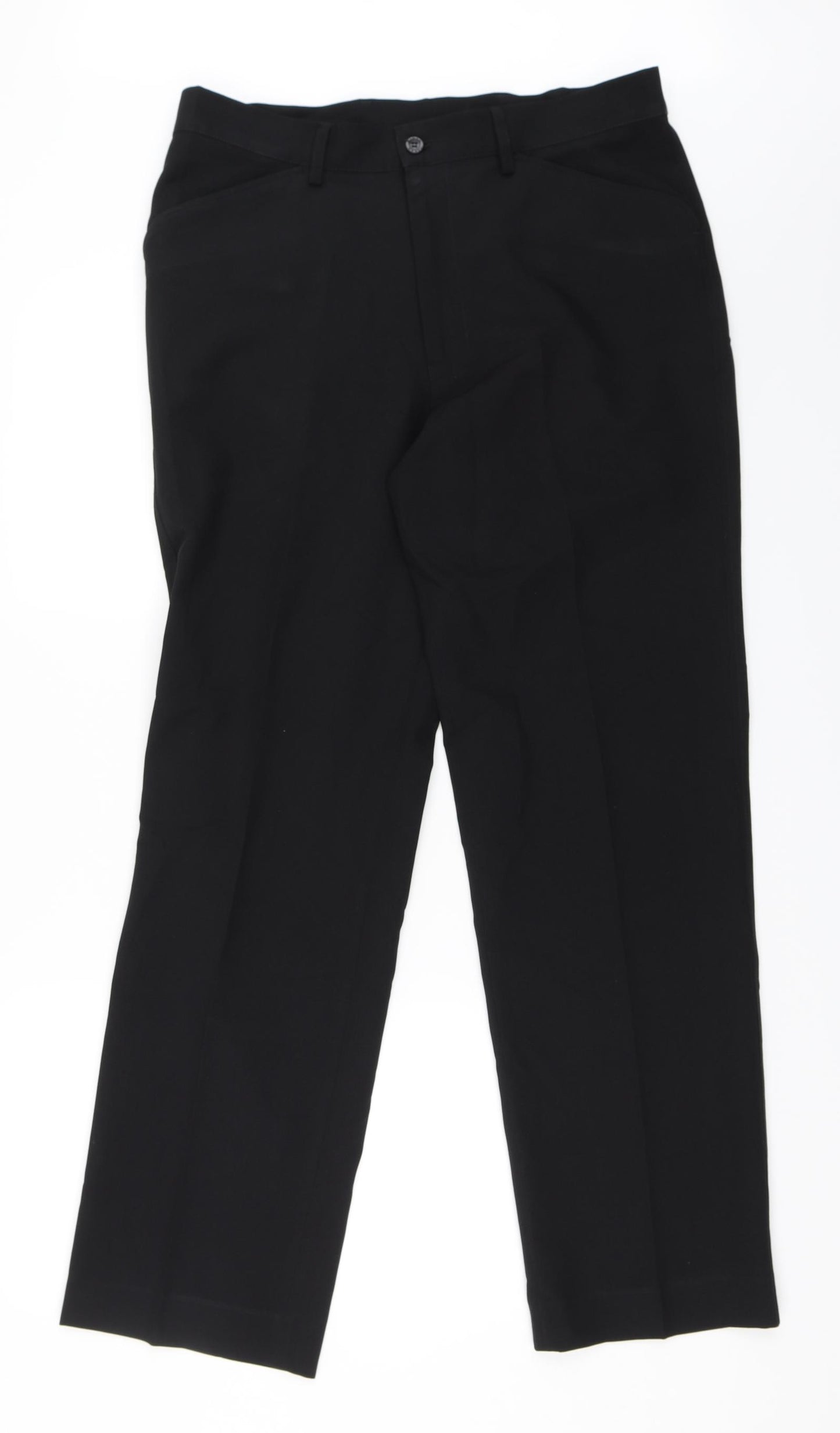 Farah Mens Black   Trousers  Size 34 in L31 in