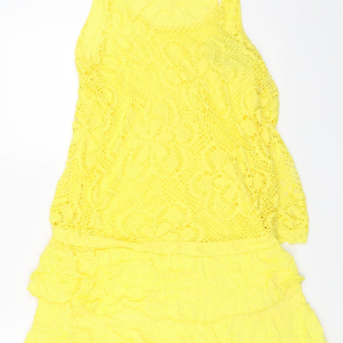 Beni-Basket Womens Yellow   Mini  Size L
