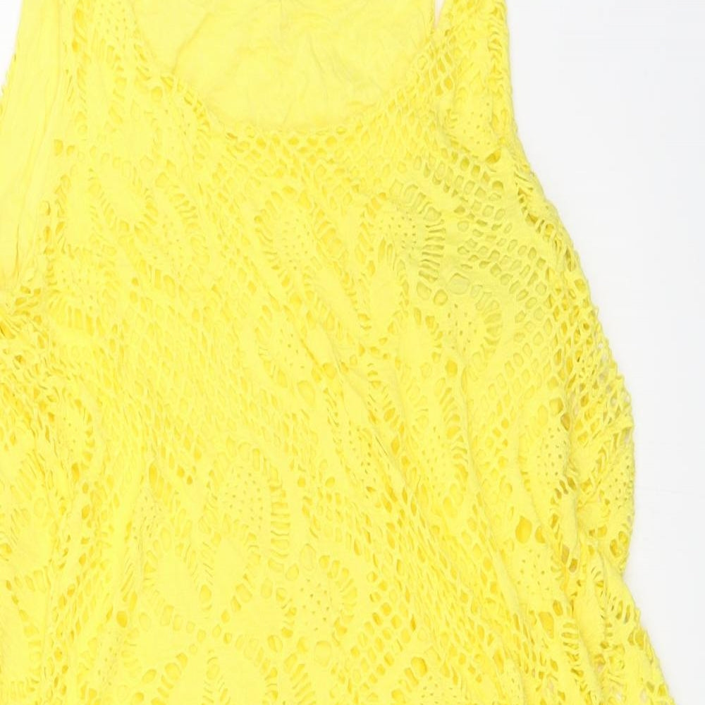 Beni-Basket Womens Yellow   Mini  Size L