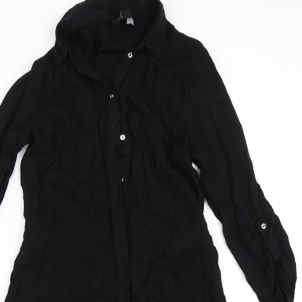 Atmosphere Womens Black   Shirt Dress  Size 10