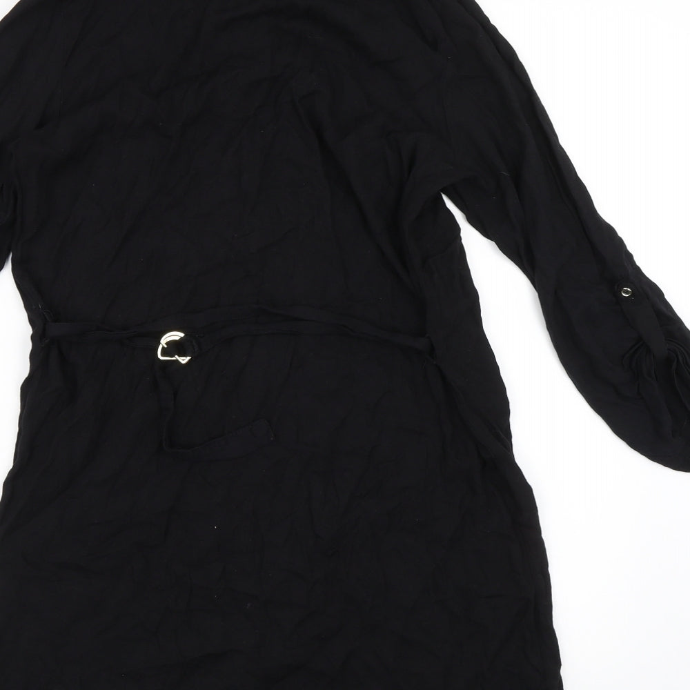 Atmosphere Womens Black   Shirt Dress  Size 10