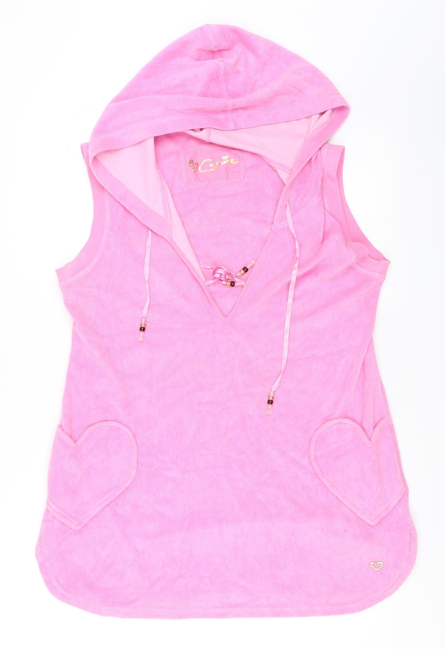 By Caprice Womens Pink   Pullover Hoodie Size 14