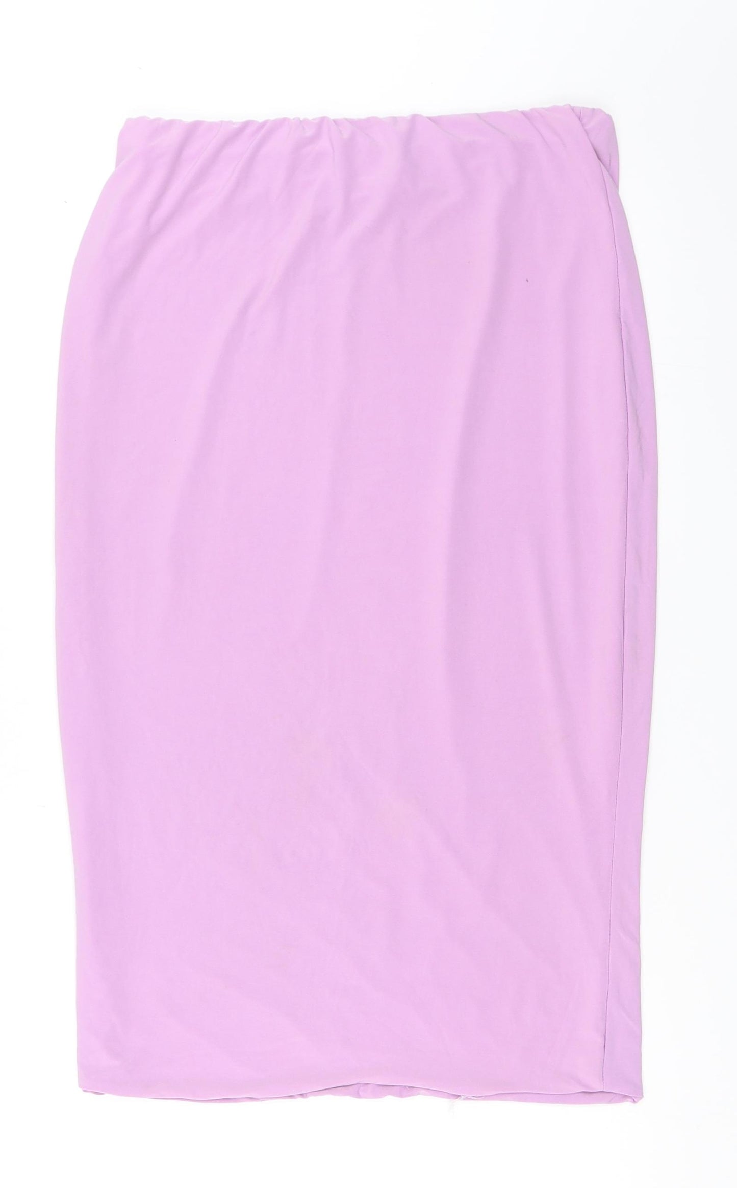 PRETTYLITTLETHING Womens Purple   Straight & Pencil Skirt Size 14