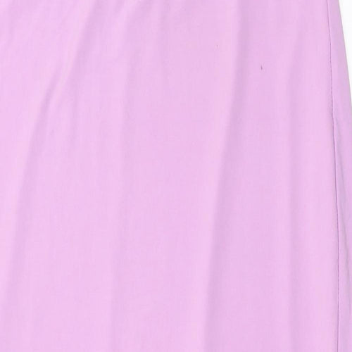 PRETTYLITTLETHING Womens Purple   Straight & Pencil Skirt Size 14