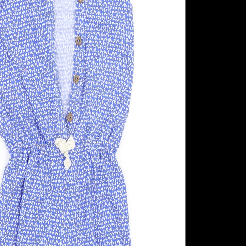NEXT Girls Blue   Romper One-Piece Size 12-18 Months