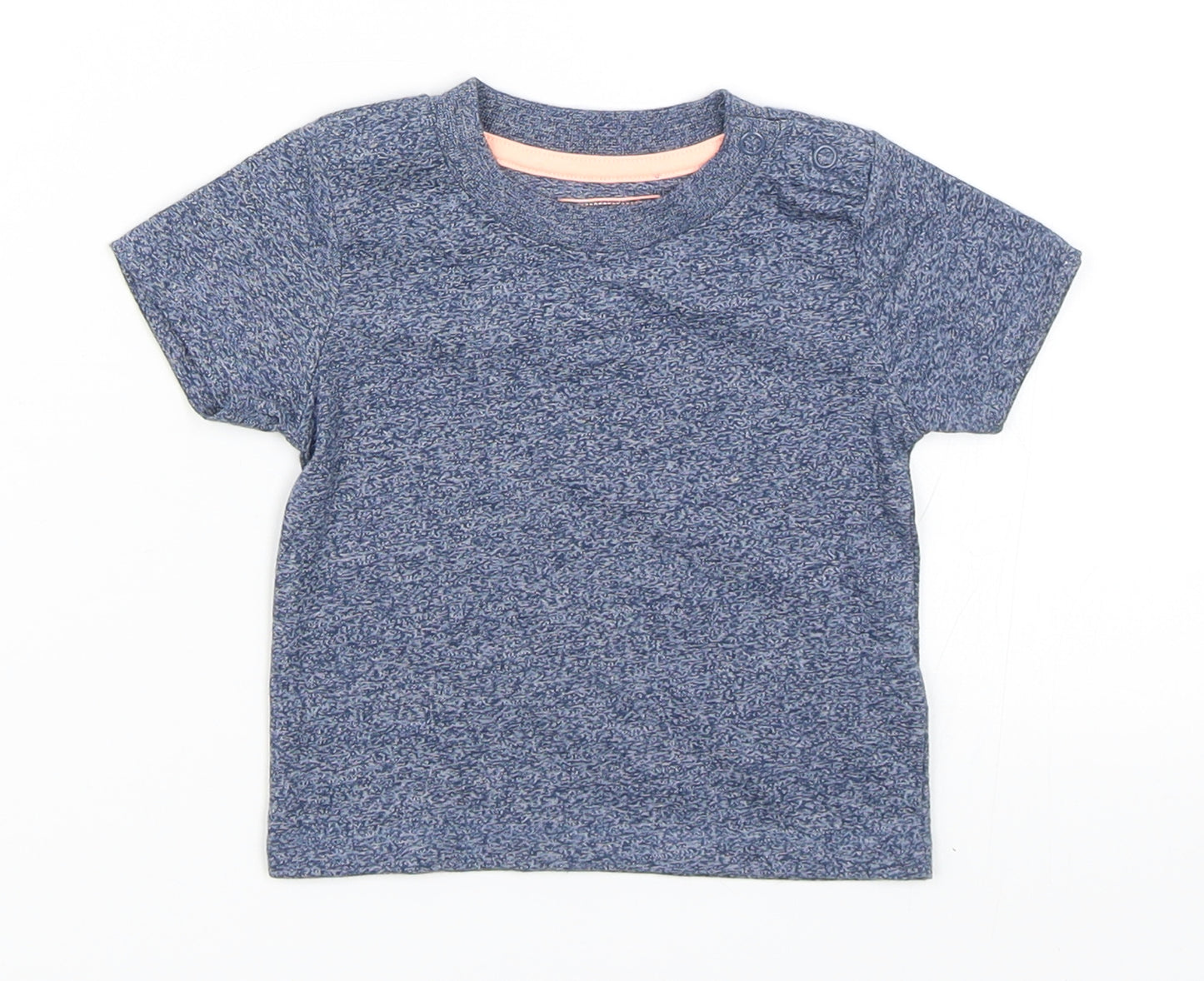 Earlydays Boys Blue   Basic T-Shirt Size 6-9 Months
