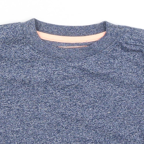 Earlydays Boys Blue   Basic T-Shirt Size 6-9 Months