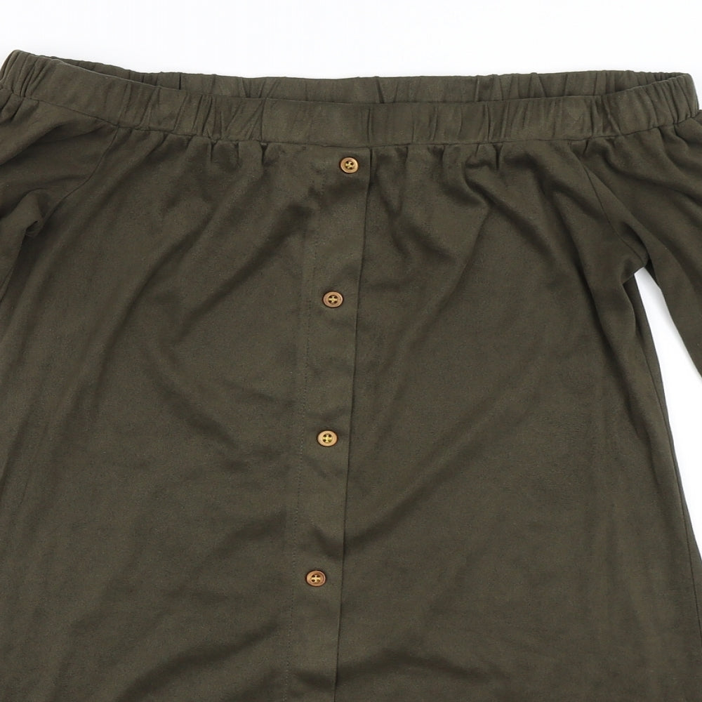 AX Paris Womens Green   Shift  Size 8