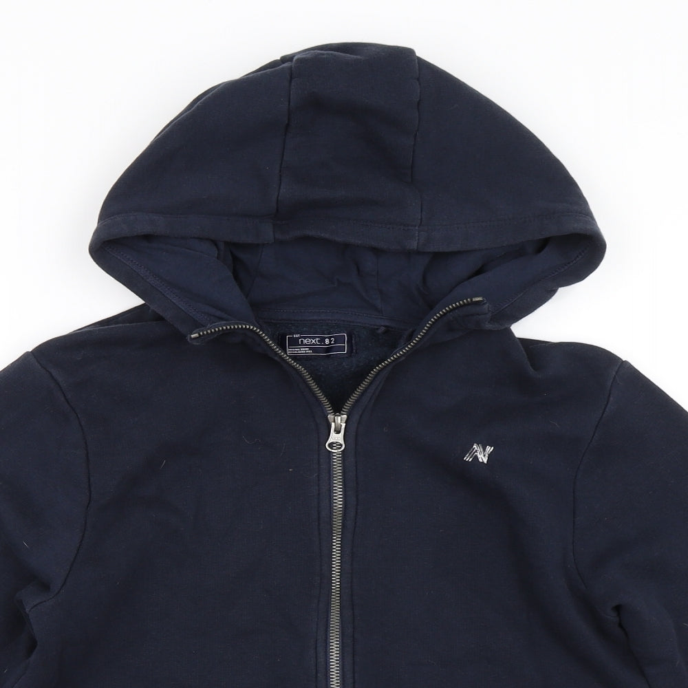 NEXT Boys Blue   Full Zip Hoodie Size 11 Years