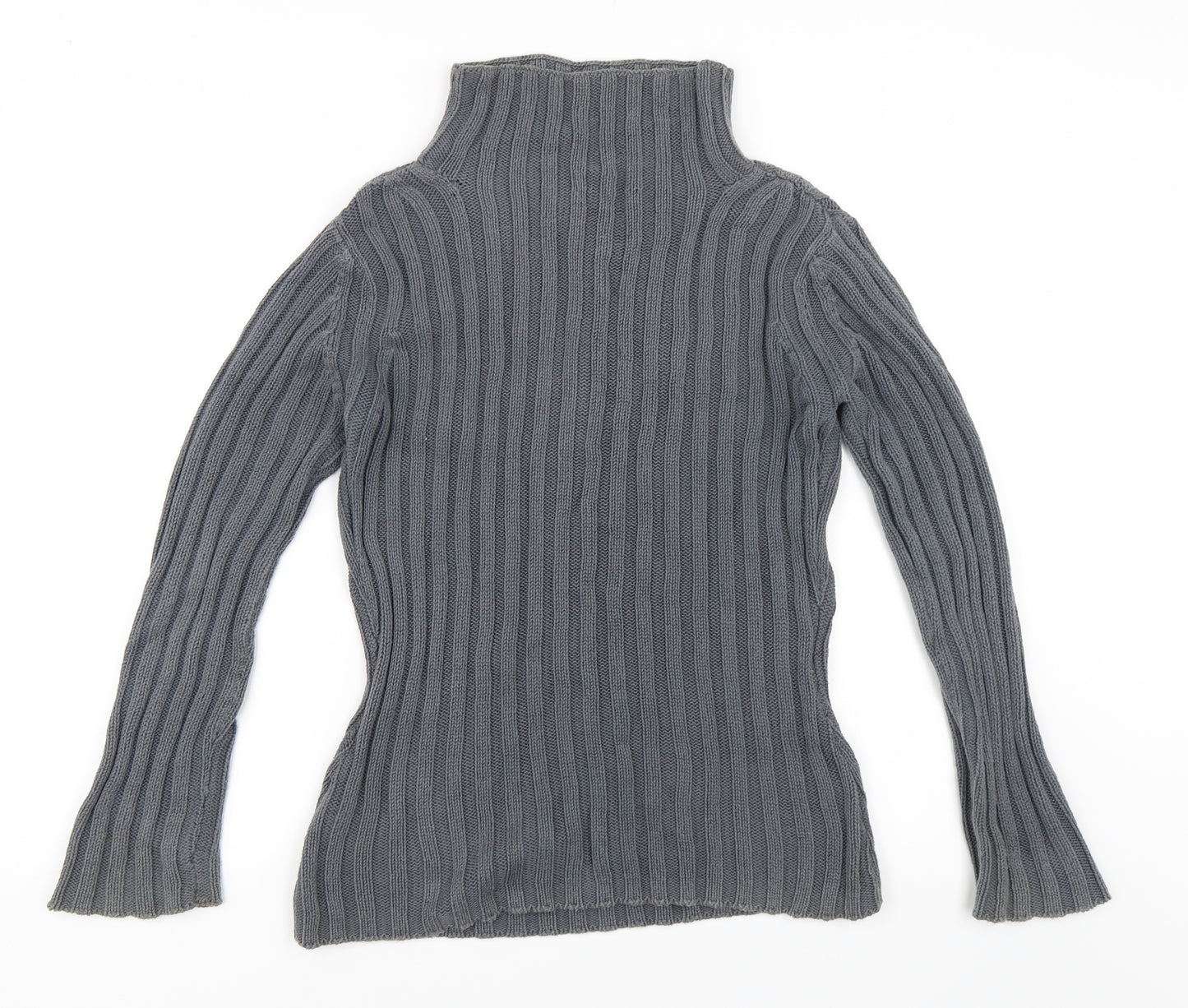 ELLE Womens Grey   Pullover Jumper Size M