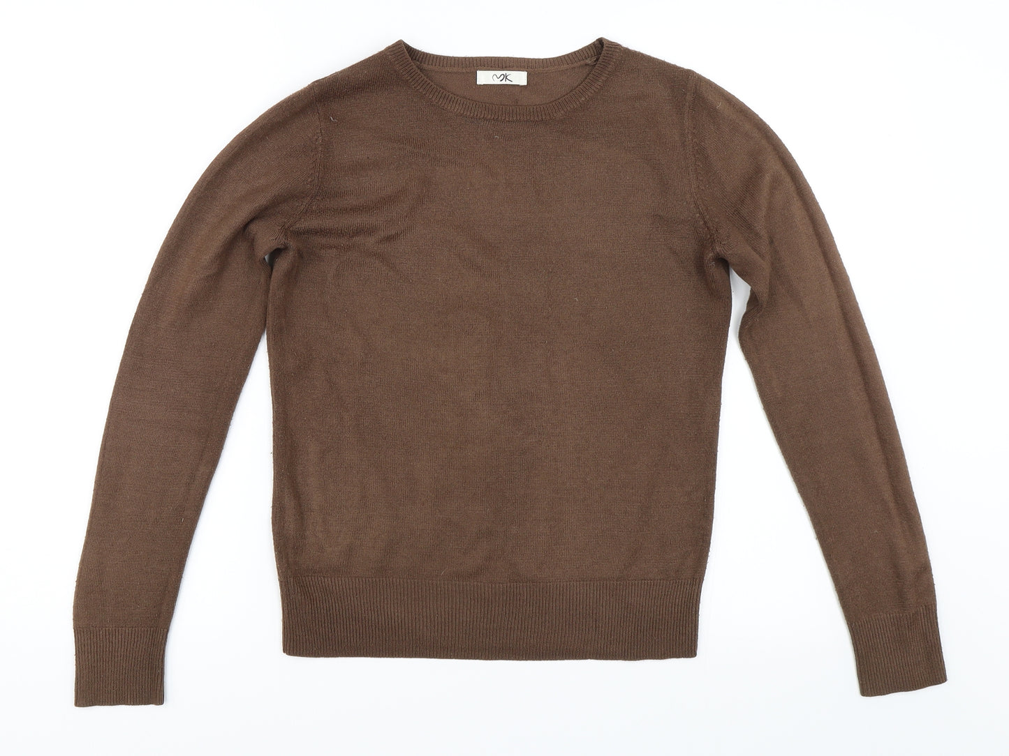 MK Womens Brown   Pullover Jumper Size S