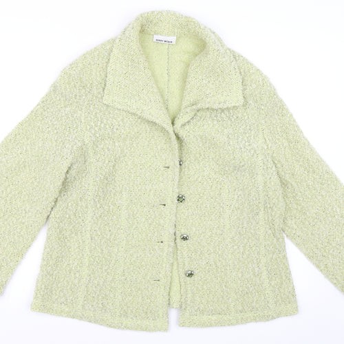 Gerry Weber Womens Green   Cardigan Jumper Size 16