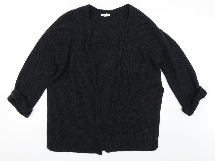 H&M Womens Blue Cardigan Jumper Size S