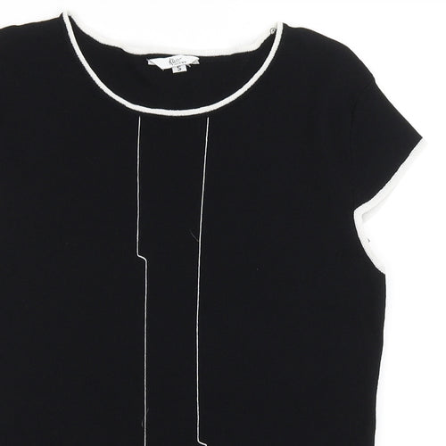 Klass Collection Womens Black   Basic Blouse Size S