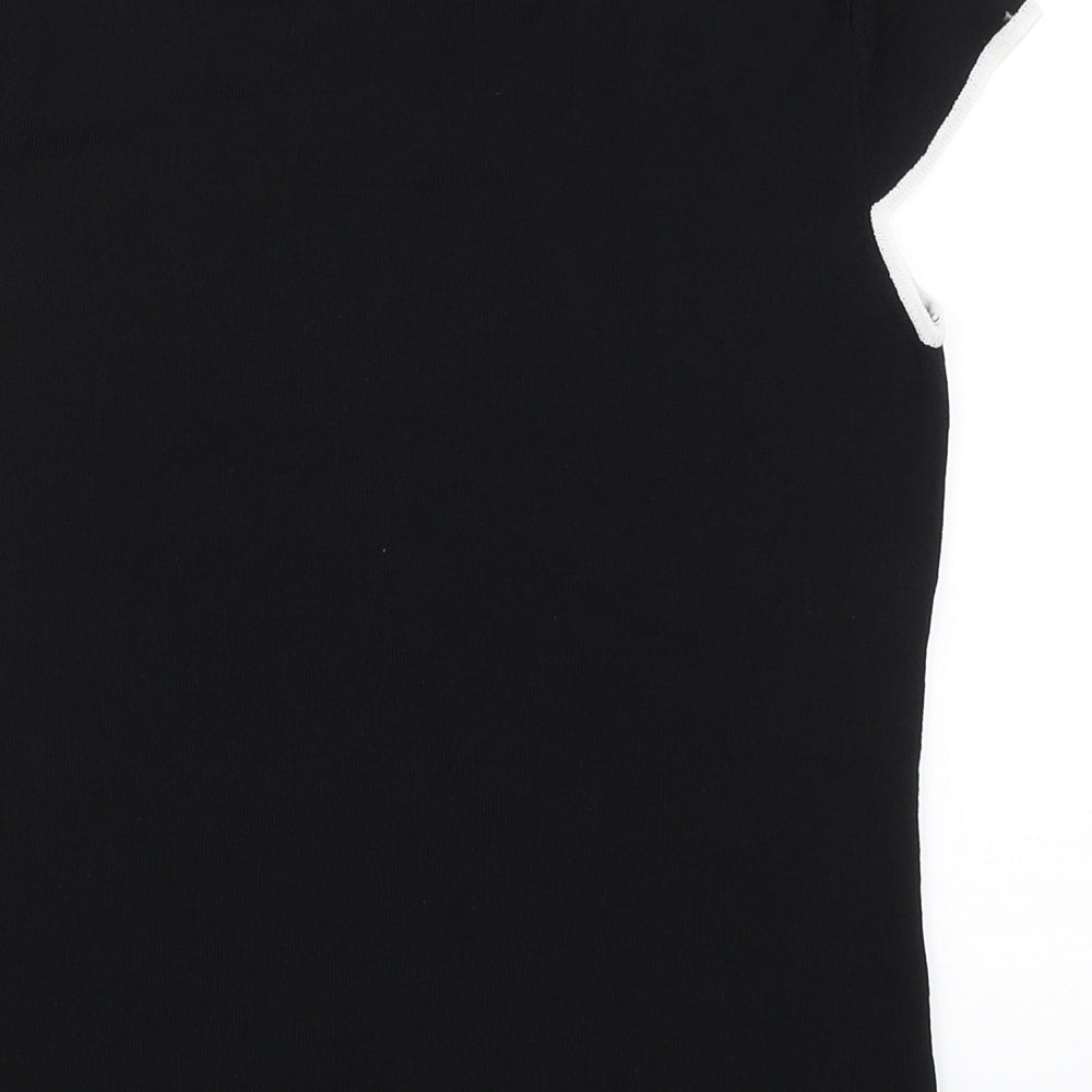 Klass Collection Womens Black   Basic Blouse Size S