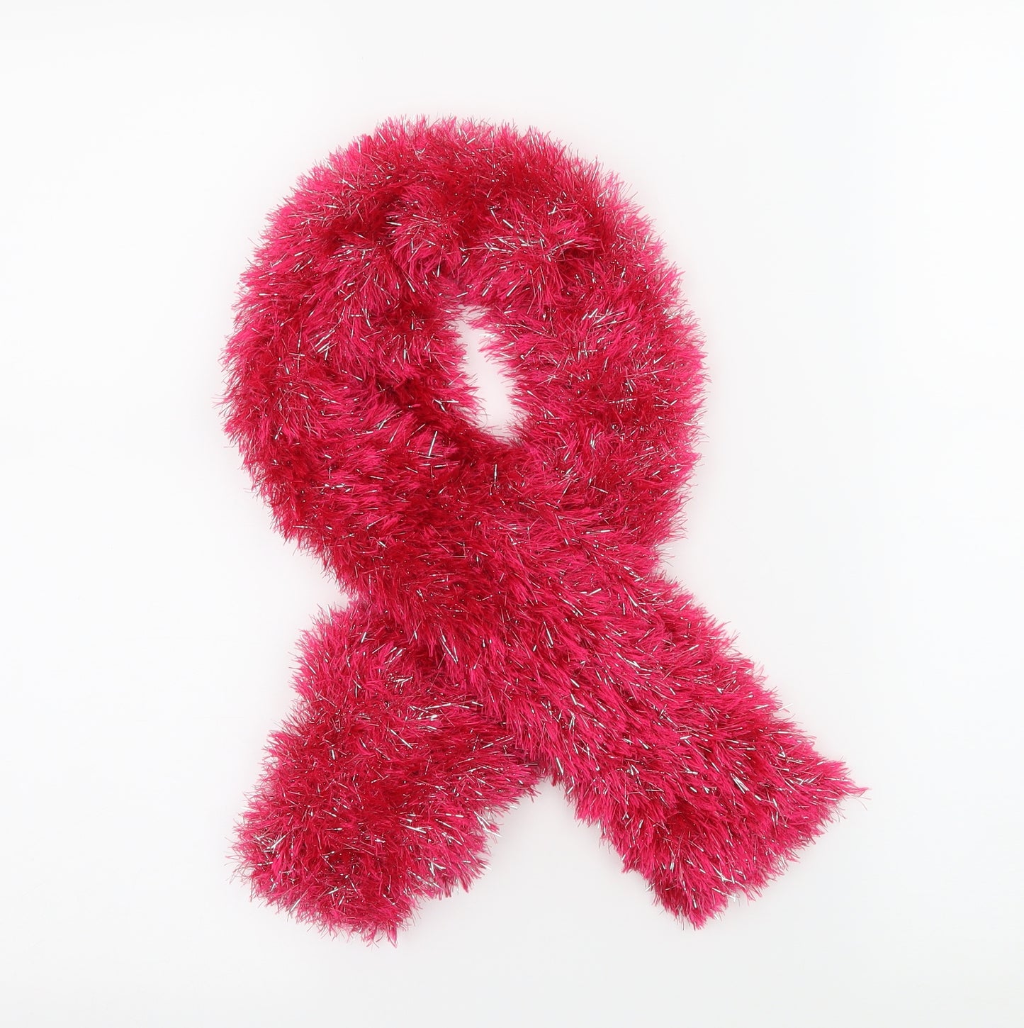 Preworn Womens Pink    Scarf
