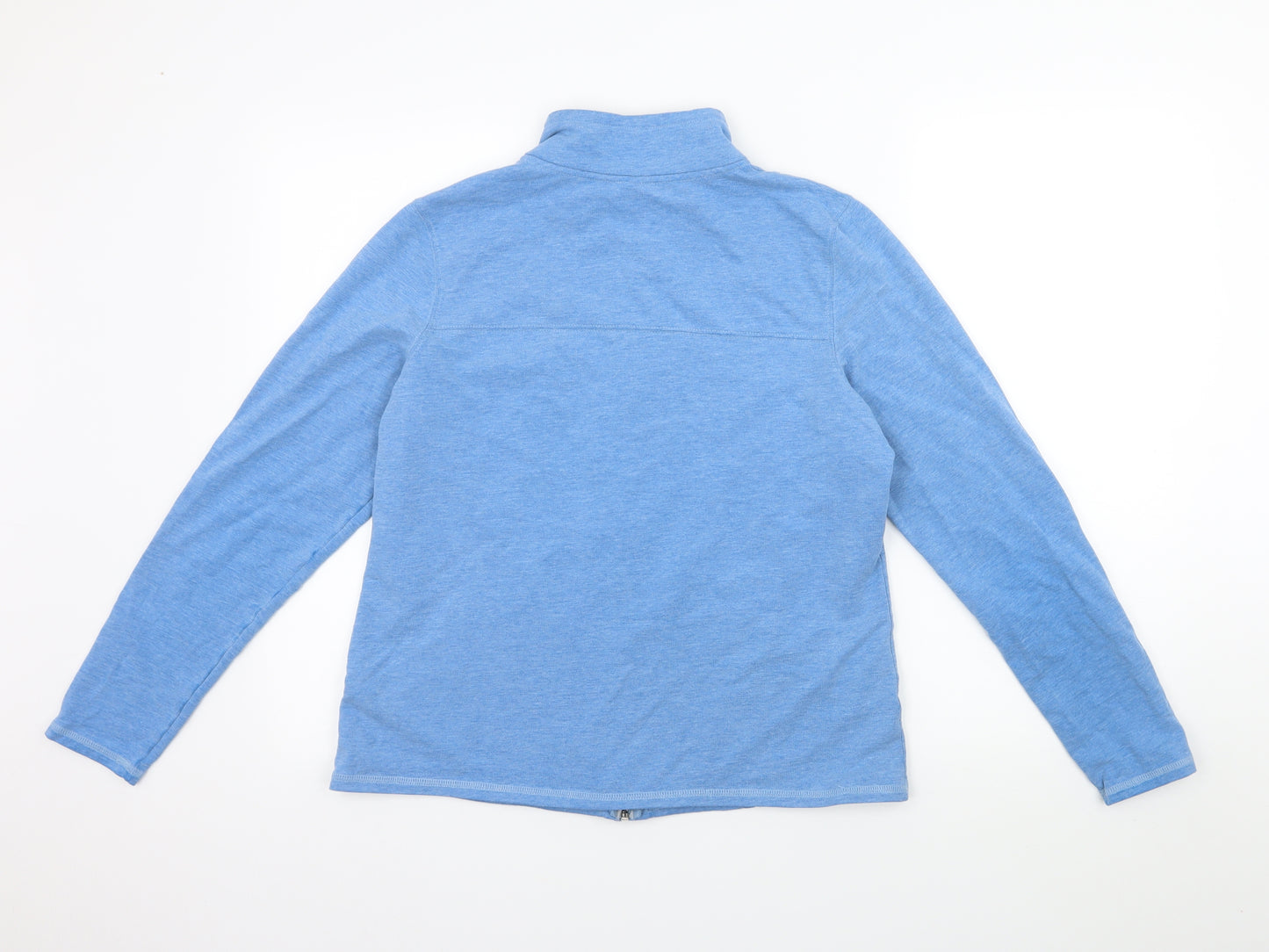 Marks & Spencer Womens Blue   Full Zip Sweatshirt Size 16