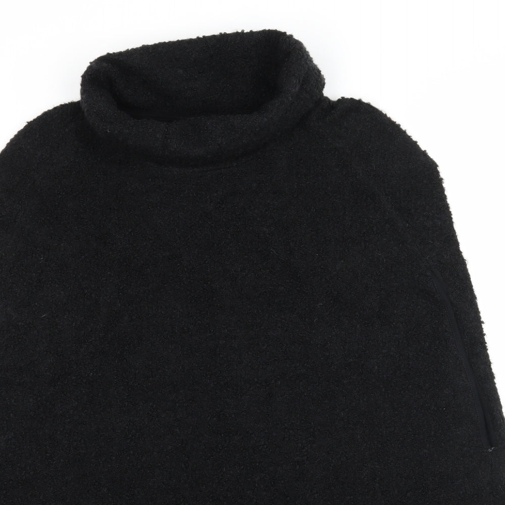 NEXT Womens Black  Knit Pullover Jumper Size 12  - Poncho