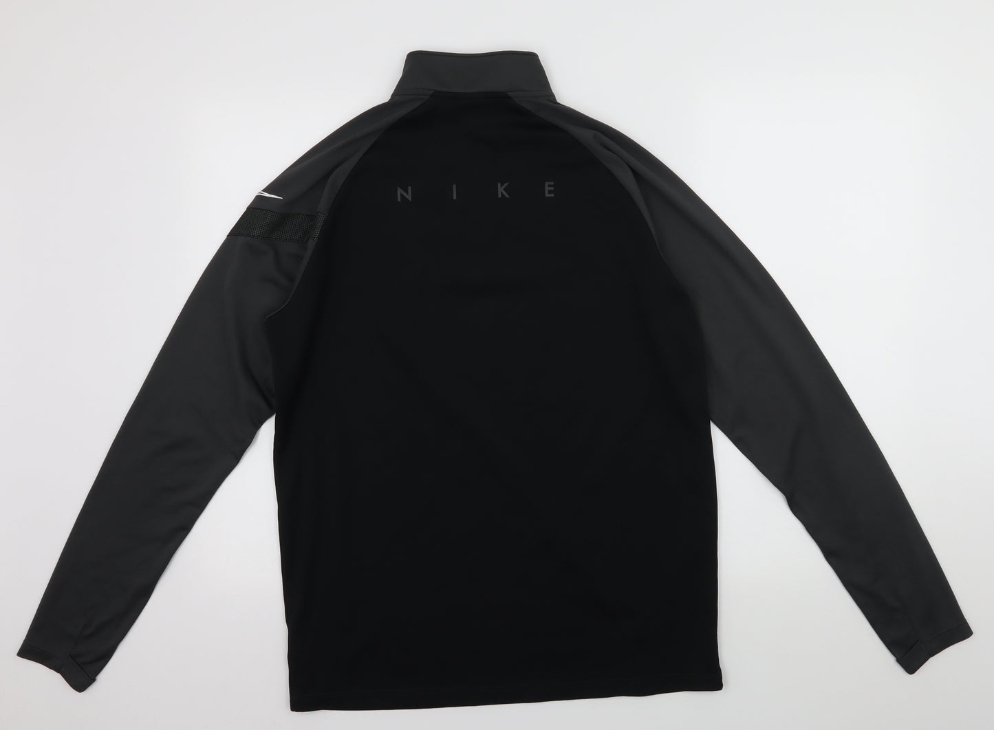 Nike Mens Black  Fleece Pullover Sweatshirt Size M