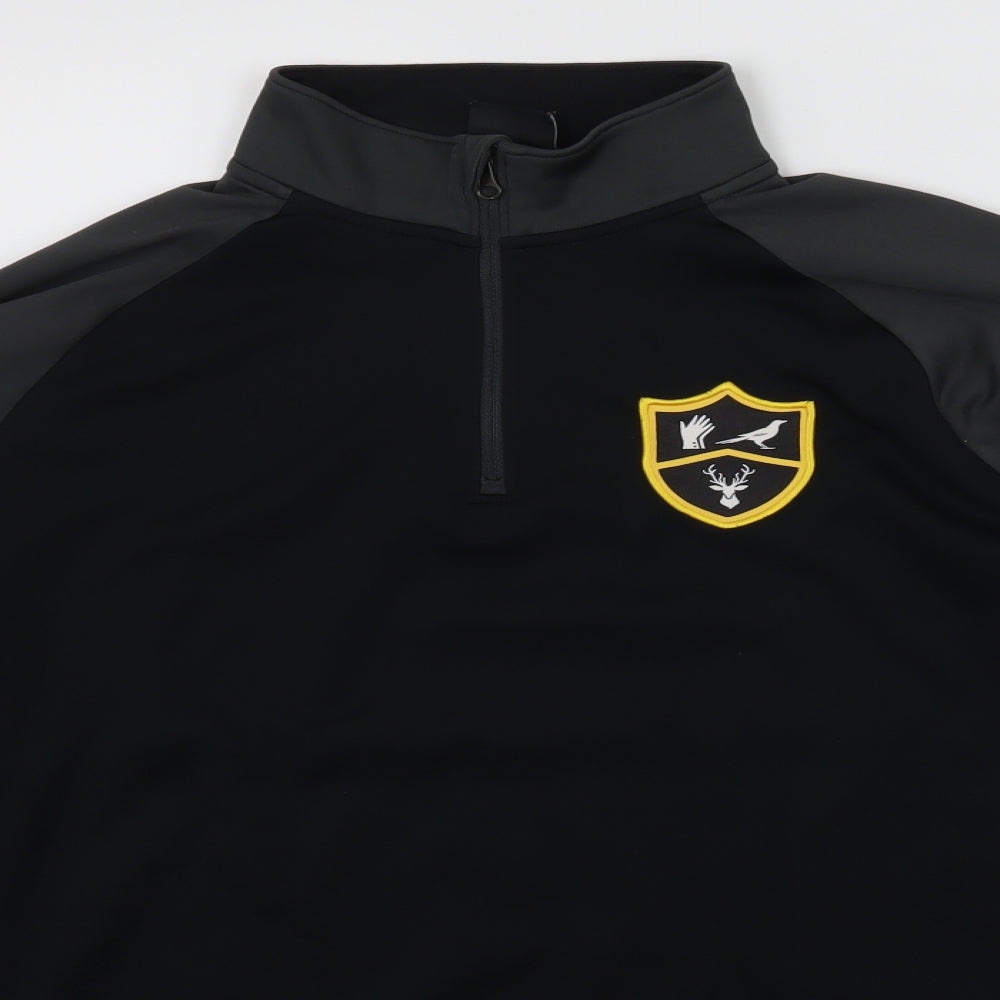 Nike Mens Black  Fleece Pullover Sweatshirt Size M