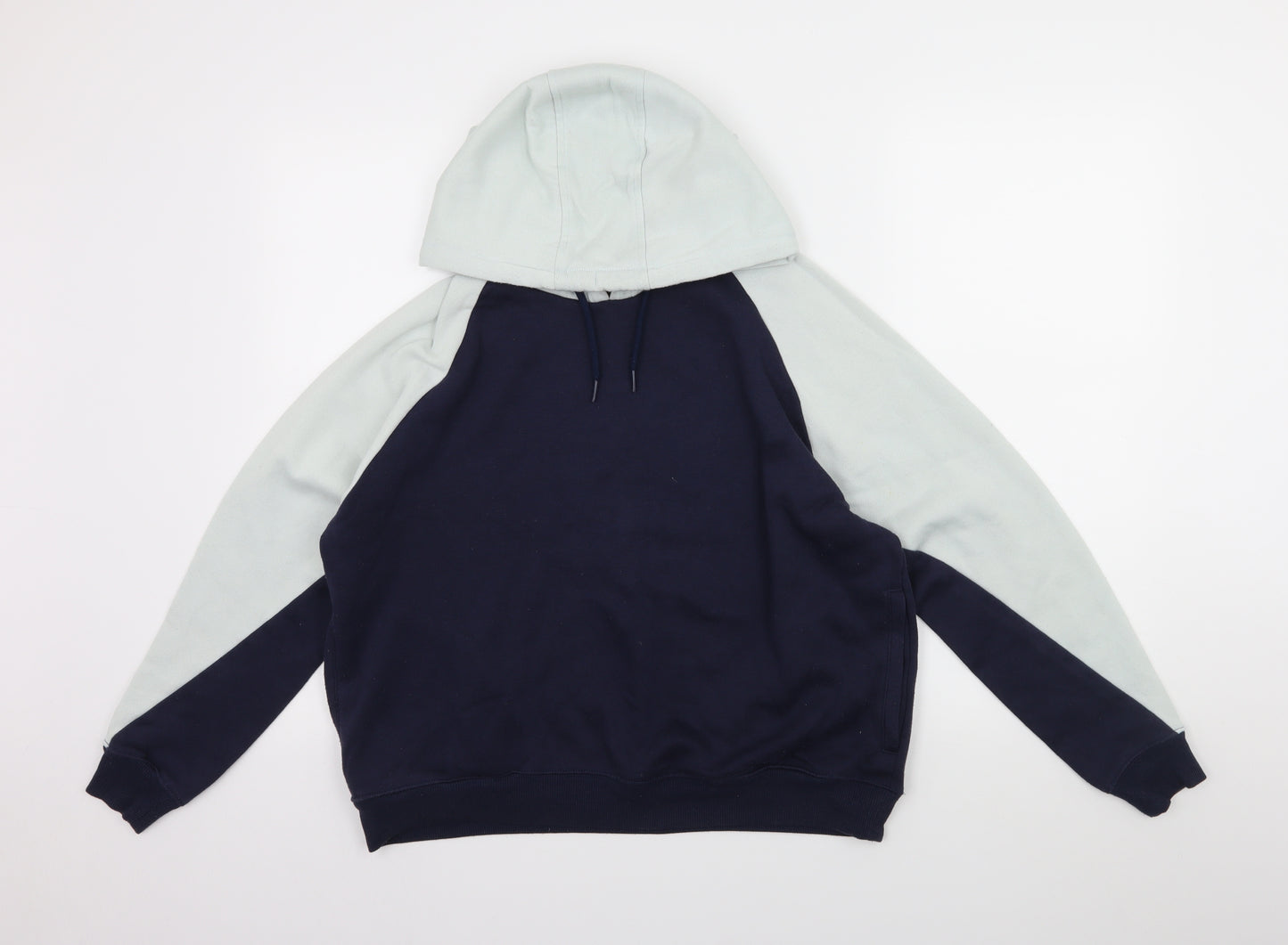 LA Gear Womens Blue  Jersey Pullover Hoodie Size 12