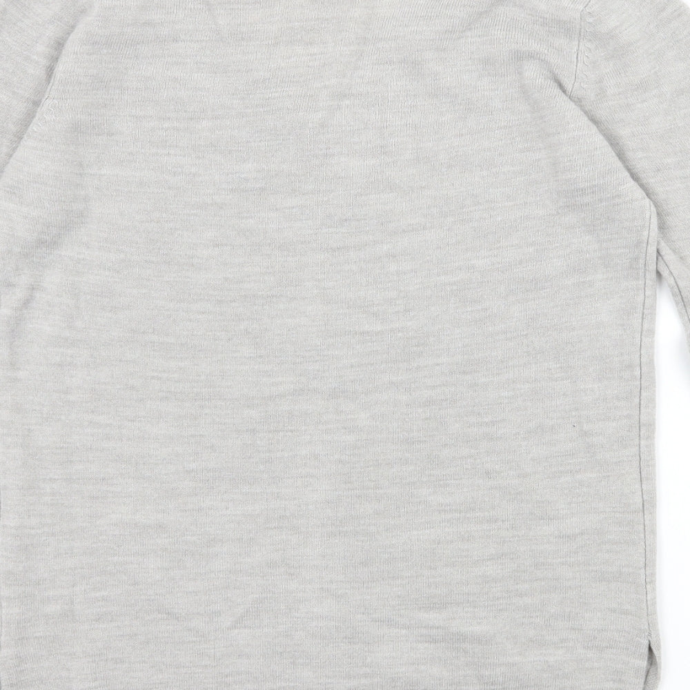 Atmosphere Womens Grey  Knit Pullover Jumper Size 4
