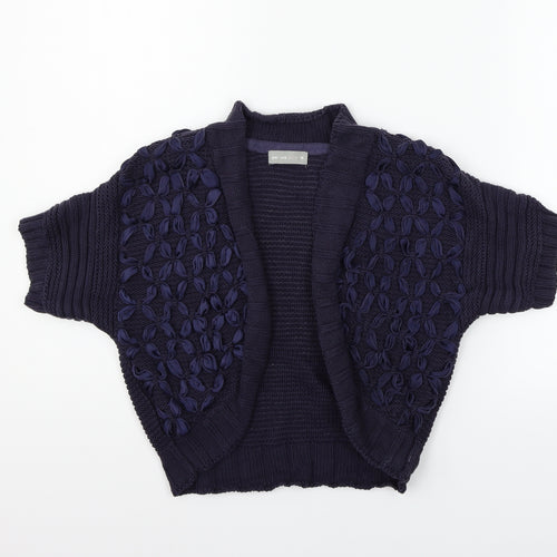 Per Una Womens Blue   Cardigan Jumper Size 14