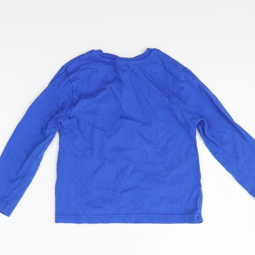 Disney  Girls Blue   Basic T-Shirt Size 3-4 Years  - toystory