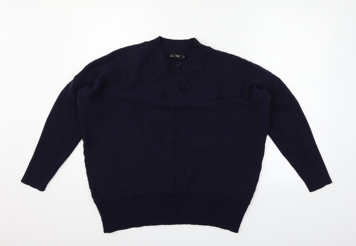 F&F Womens Blue   Pullover Jumper Size 18