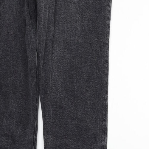 H&M Womens Grey   Straight Jeans Size 30 in L32 in