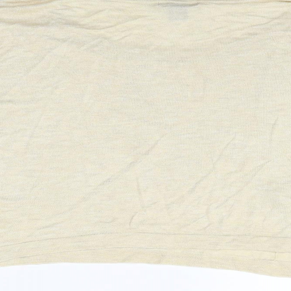 H&M Womens Beige   Pullover Jumper Size L