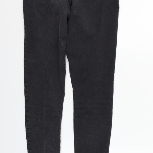 F&F Womens Grey   Skinny Jeans Size 8 L26 in