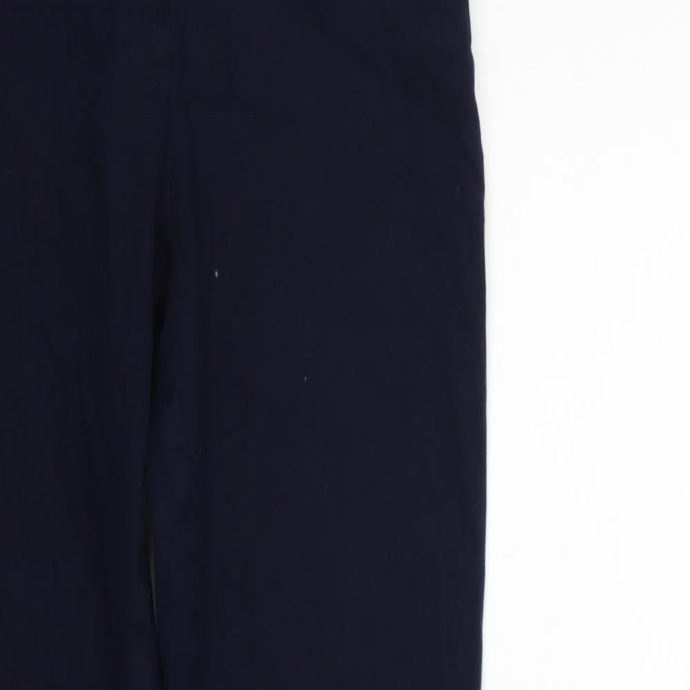 H&M Womens Black   Trousers  Size 10 L23 in